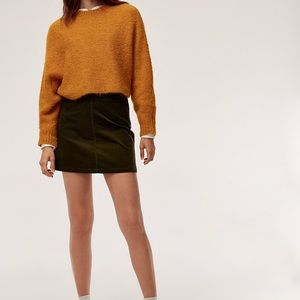 Aritzia Wilfred Aaliyah Corduroy Skirt